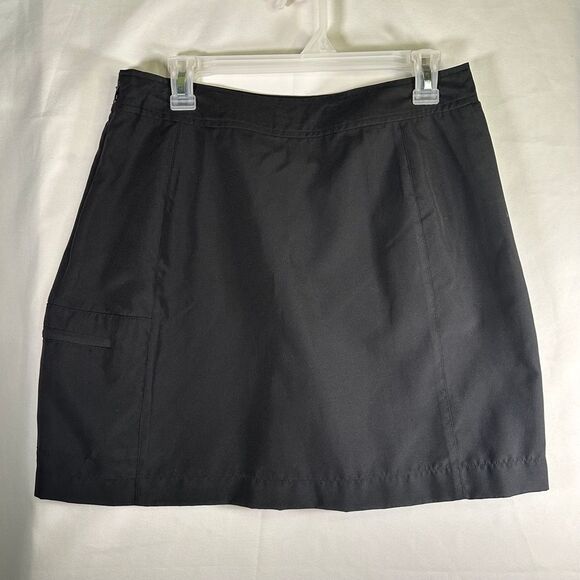 Izod Pants - IZOD Golf X-tra Dry Athletic Skirt Shorts Black NWT with Pockets Womens‎ size 10